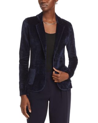Majestic Filatures - Velour One Button Blazer
