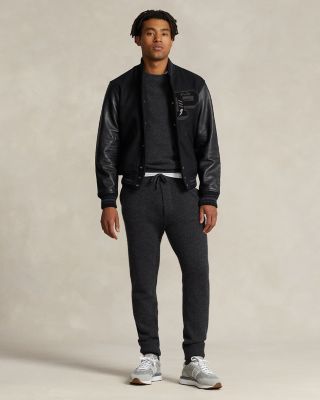 Mixed Media Letterman Jacket