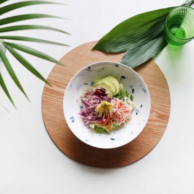 Terrazzo Azzurro Soup/Pasta Bowls, Set of 2