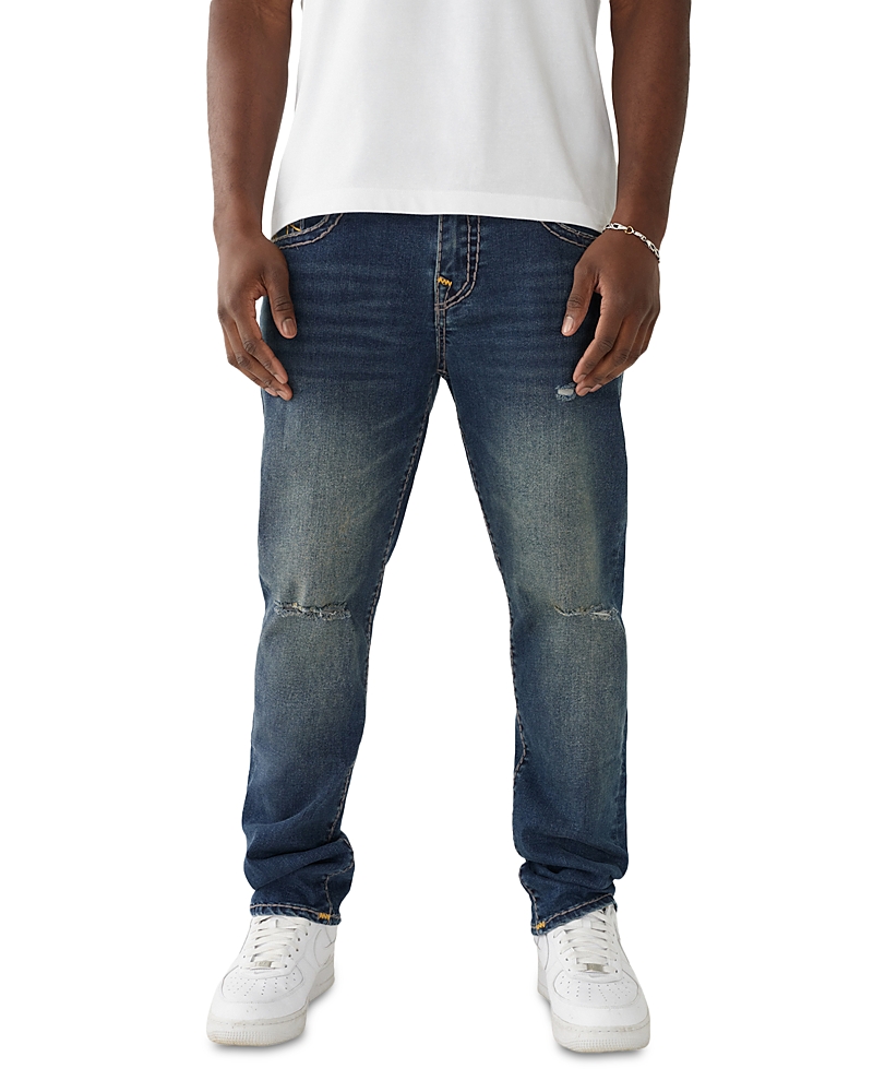 Geno Relaxed Slim Fit Jeans in Worn Trophy