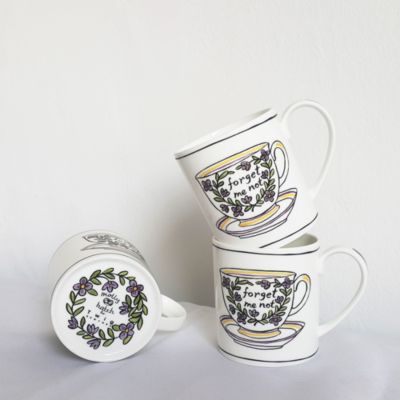 Molly Hatch Forget Me Not Mug