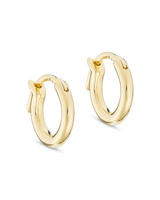 Adina Reyter - 14K Yellow Gold Huggie Hoop Earrings