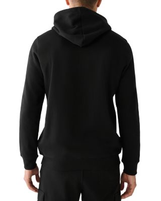 Raised Embroidered Logo Hoodie