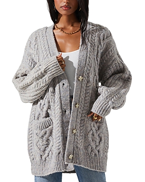 Charli Cable Knit Cardigan