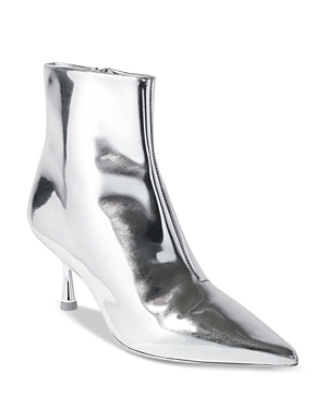 Women's Saanvi Metallic Pointed Toe High Heel Boots