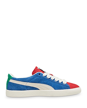 Shop Puma Men's Vtg Origins Lace Up Sneakers In Red