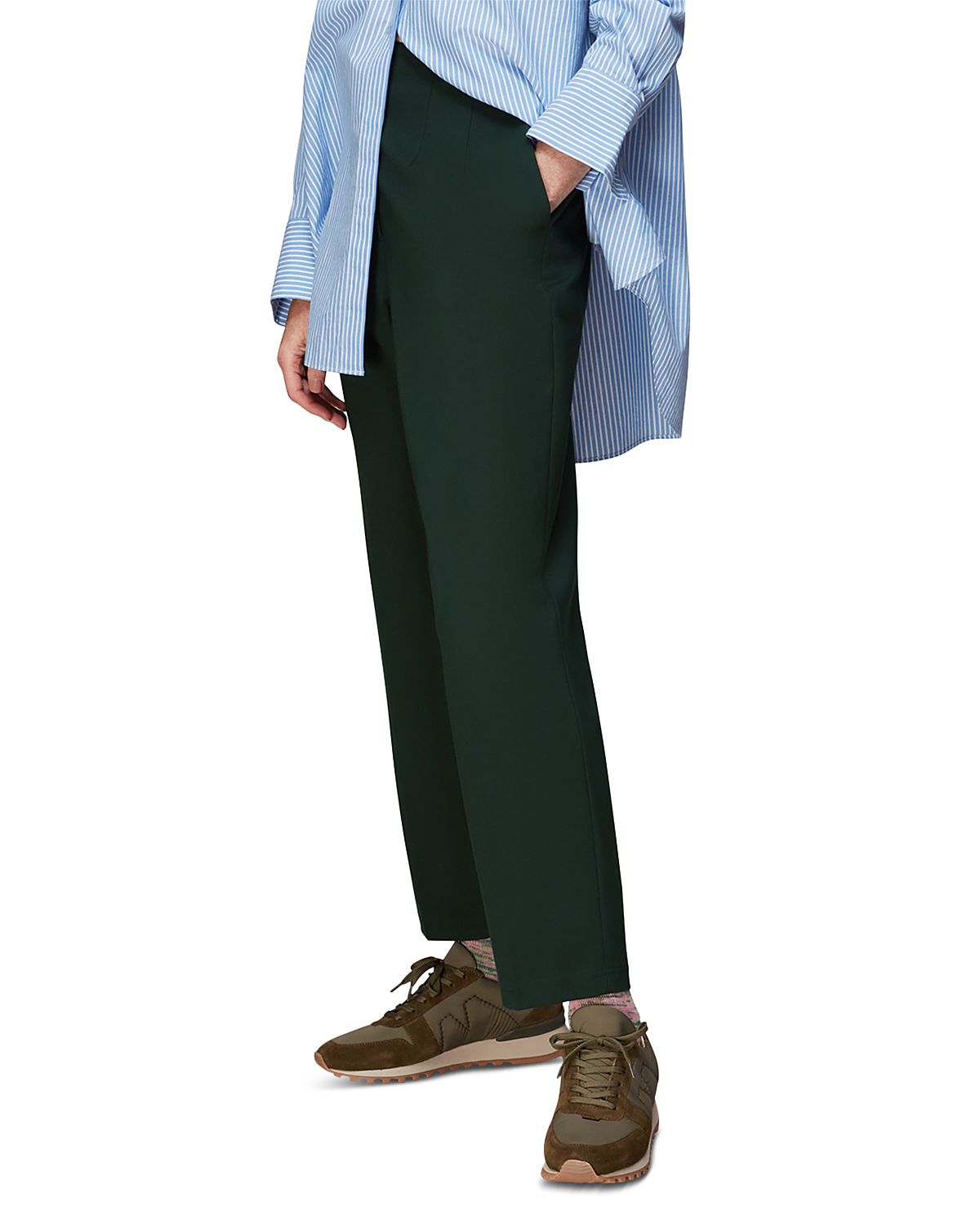 Whistles Lila Slim Fit Stretch Trousers