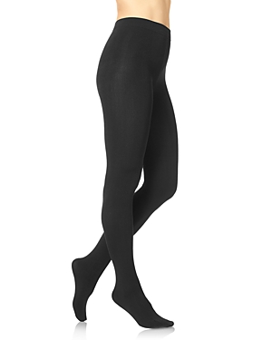 Hue Brushed Tights In Black
