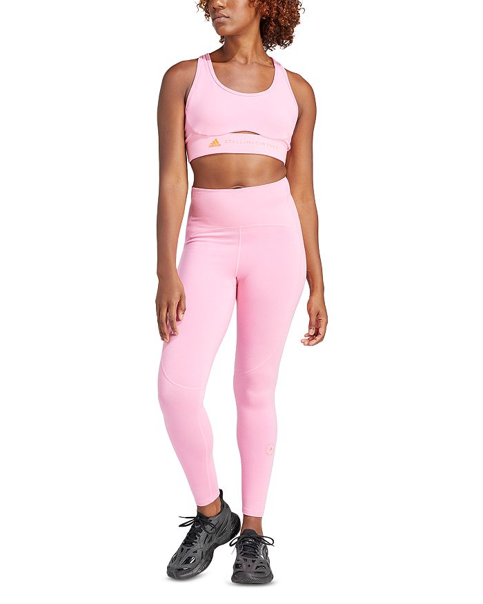TrueStrength High Support sports bra in pink - Adidas By Stella Mc
