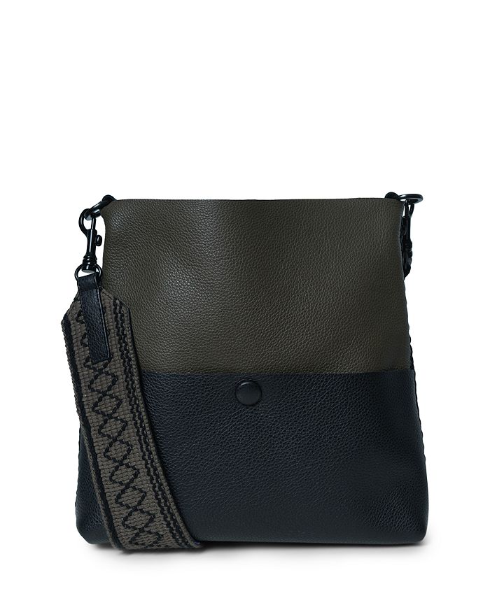 Callista Slim Leather Messenger Bag | Bloomingdale's