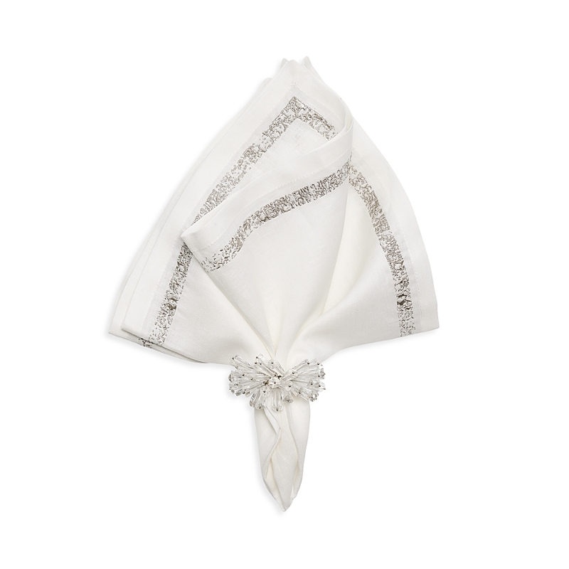Kim Seybert Impression Napkin In White
