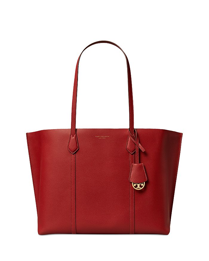 Tory Burch Perry Triple-compartment Tote Bag In Brick