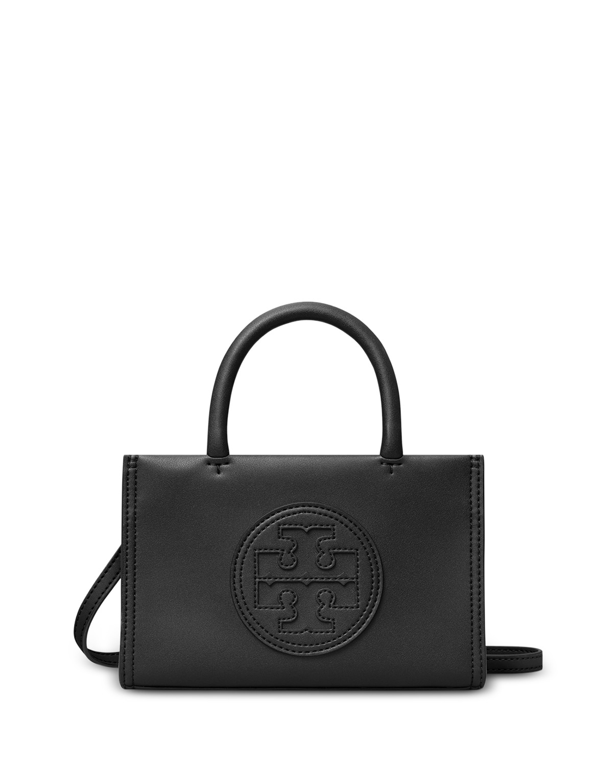 Tory Burch Ella Mini Bio Tote in Black