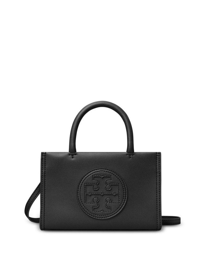 Tory Burch Ella Mini Bio Tote in Black