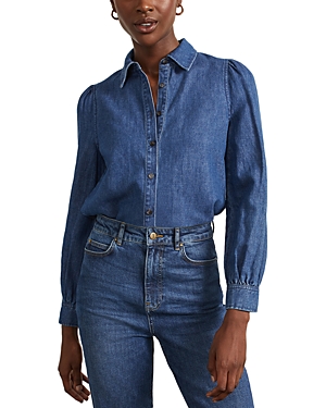 Hobbs London Limited Collection Wetherby Denim Top