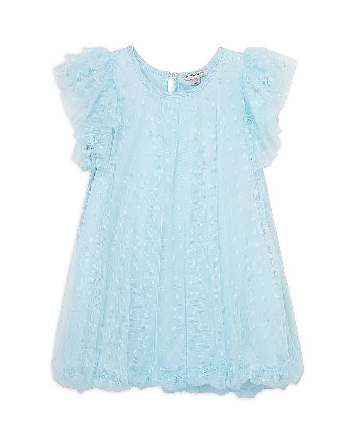 Habitual Kids Girls' Ruffle Mesh Dress - Little Kid | Bloomingdale's