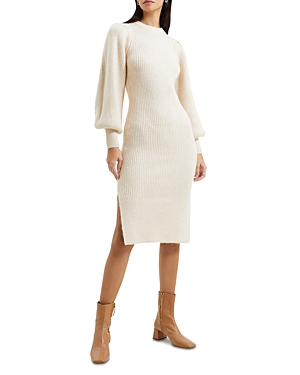 French Connection Kessy Puff Sleeve Sweater Dress