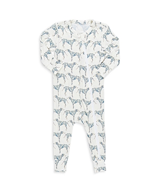Pink Chicken Girls' Printed Coverall - Baby In Dalmatians