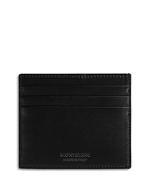 Montblanc Extreme 3.0 Leather 6cc Card Holder In Black