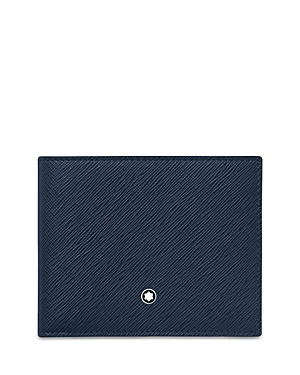 Shop Montblanc Mb Sartorial Wallet In Blue