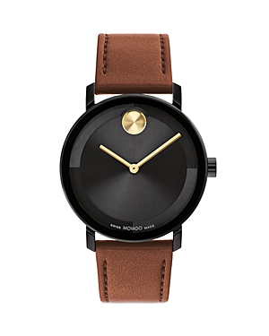 Shop Movado Bold Evolution 2.0 Watch, 40mm In Black/brown