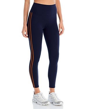 Shop Splits59 Ella Airweight High Waist 7/8 Leggings In Indigo/honey