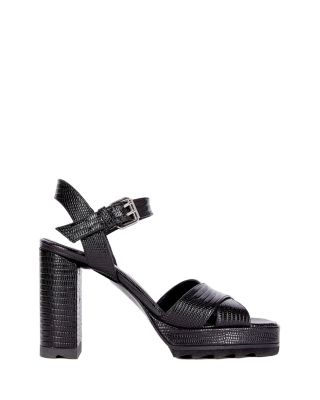 The Kooples - Women's Ankle Strap Platform High Heel Sandals