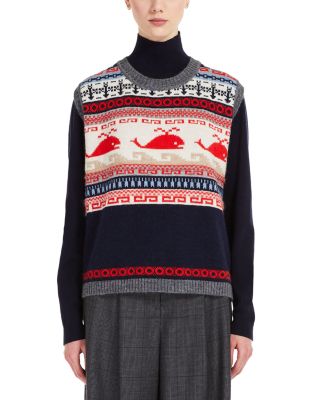Weekend Max Mara - Sughero Jacquard Sweater Vest