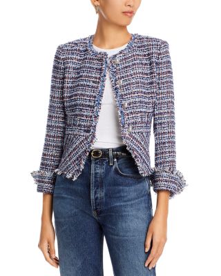 Derek Lam 10 Crosby Elizabeth Tweed Peplum Jacket Bloomingdale's