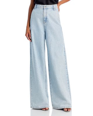 【送料&関税込】self-portrait Jeans With Rhinestones Self-Portrait Rhinestone Jeans | Bloomingdale's