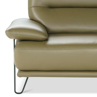 Amica 2-Piece Leather Sectional