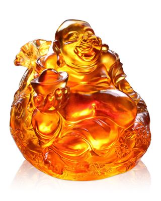 Joyous Grand Fulfillment Crystal Figure