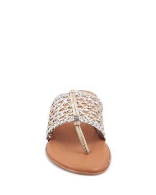 Women's Nice Woven Thong Sandals