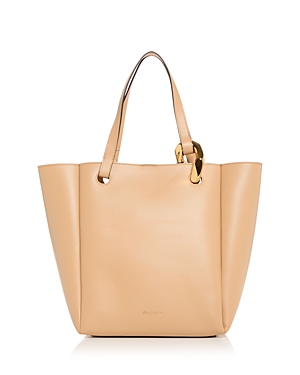 Jw Anderson Chain Tote Bag In Champagne