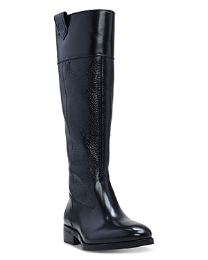 Shop Vince Camuto Women's Selpisa Knee High Boots In Black