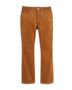 Vineyard Vines Cotton Blend Stretch Corduroy Kick Flare Pants In Ginger