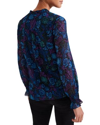 Aisha Split Neck Blouse