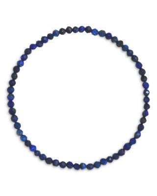Zoe Lev - Lapis Bead Stretch Bracelet