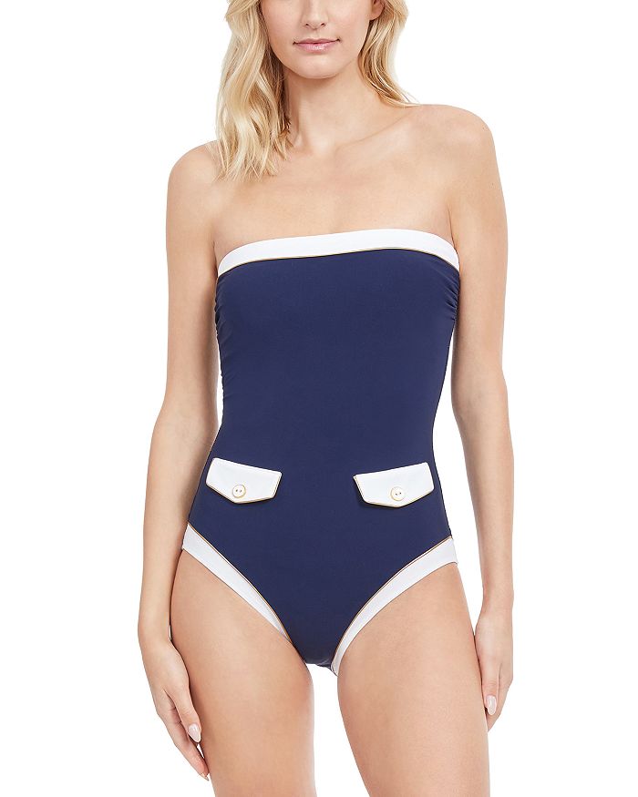 High Class Bandeau One Piece Swimsuit