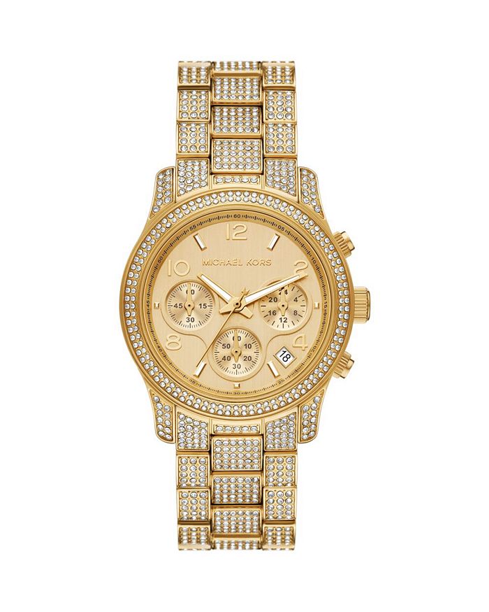 Michael kors runway chronograph online