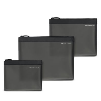 Travel Essentials 3 Piece Translucent Pouch Set