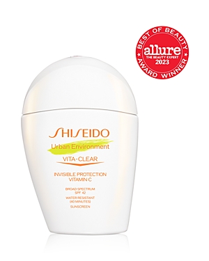 Shiseido Urban Environment Vita Clear Sunscreen Spf 42 1 oz.