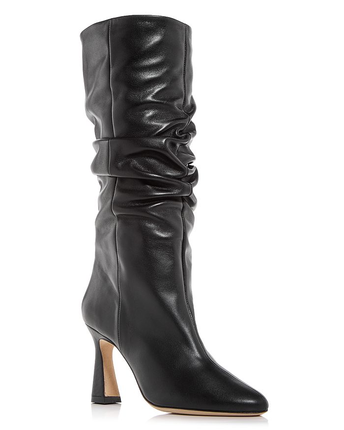 Chelsea Paris Women's Squeen Ruched High Heel Boots | Bloomingdale's