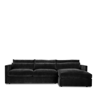 Brea 2-Piece Fabric Sectional - Exclusive