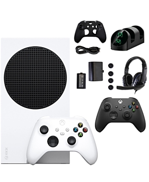 Microsoft Xbox Series S Console with Extra Black Controller and Accessories Kit