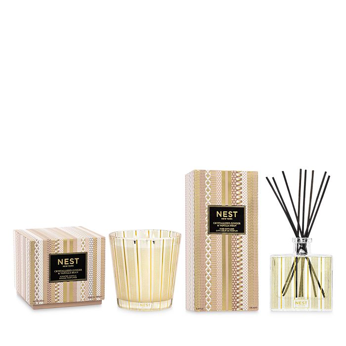 NEST New York Fragrances Crystallized Ginger & Vanilla Bean Collection