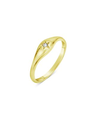 Meira T - 14K Yellow Gold Diamond Star Ring