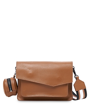Botkier Cobble Hill Small Leather Crossbody In Caramel