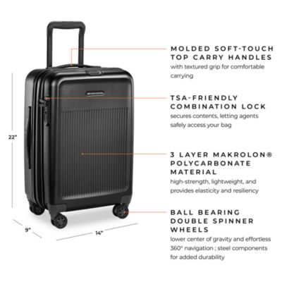 Sympatico 2.0 Domestic Carry-On Expandable Spinner