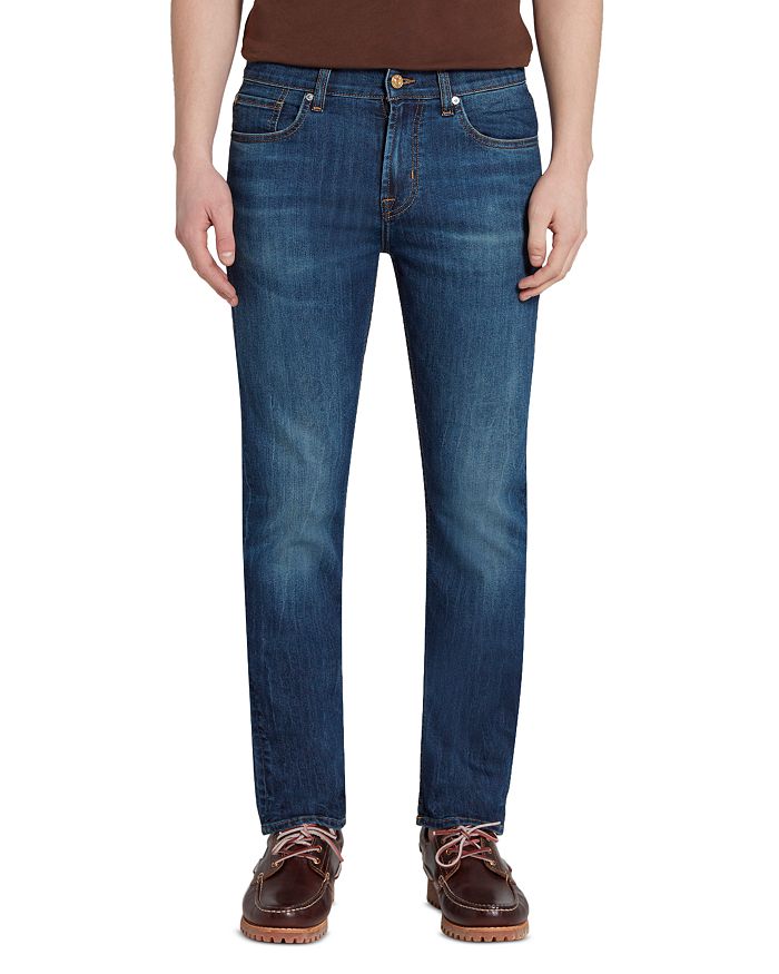 7 For All Mankind Slimmy Slim Fit Jeans in Monterey | Bloomingdale's